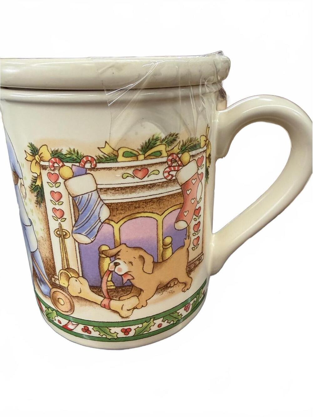 Country Kittens Collector's Mug and Coaster Set Christmas Is Love mug #6185